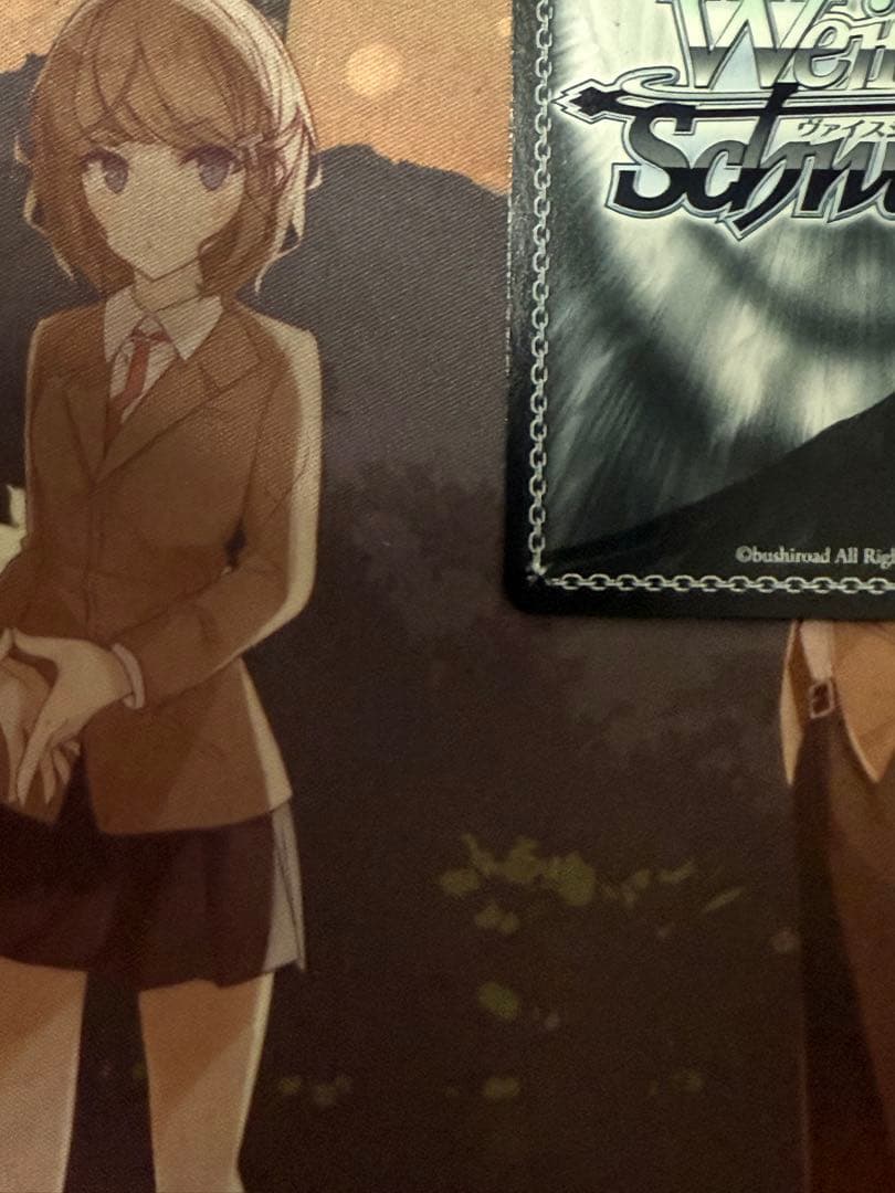 アイマス ヴァイスシュヴァルツ　バス・タイムの気分で　大崎甜花　SSP サイン