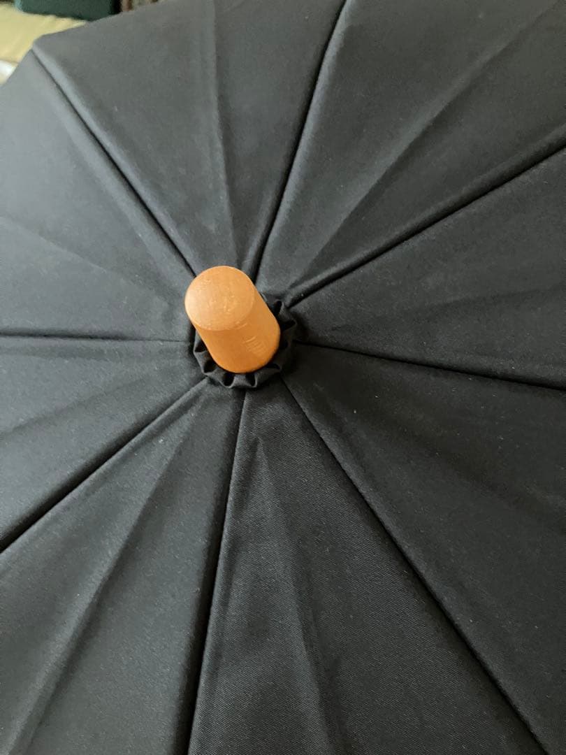 （美品）サンバリア100２段折 ブラック&ピンク