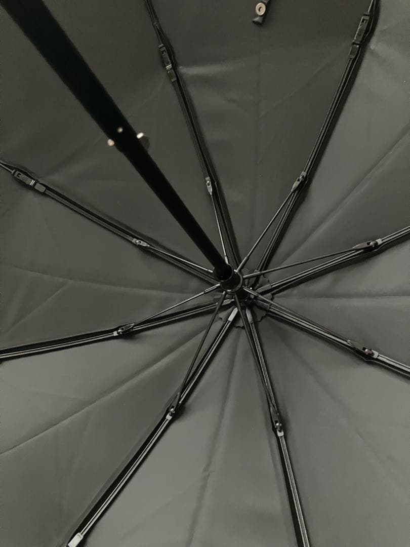 （美品）サンバリア100２段折 ブラック&ピンク