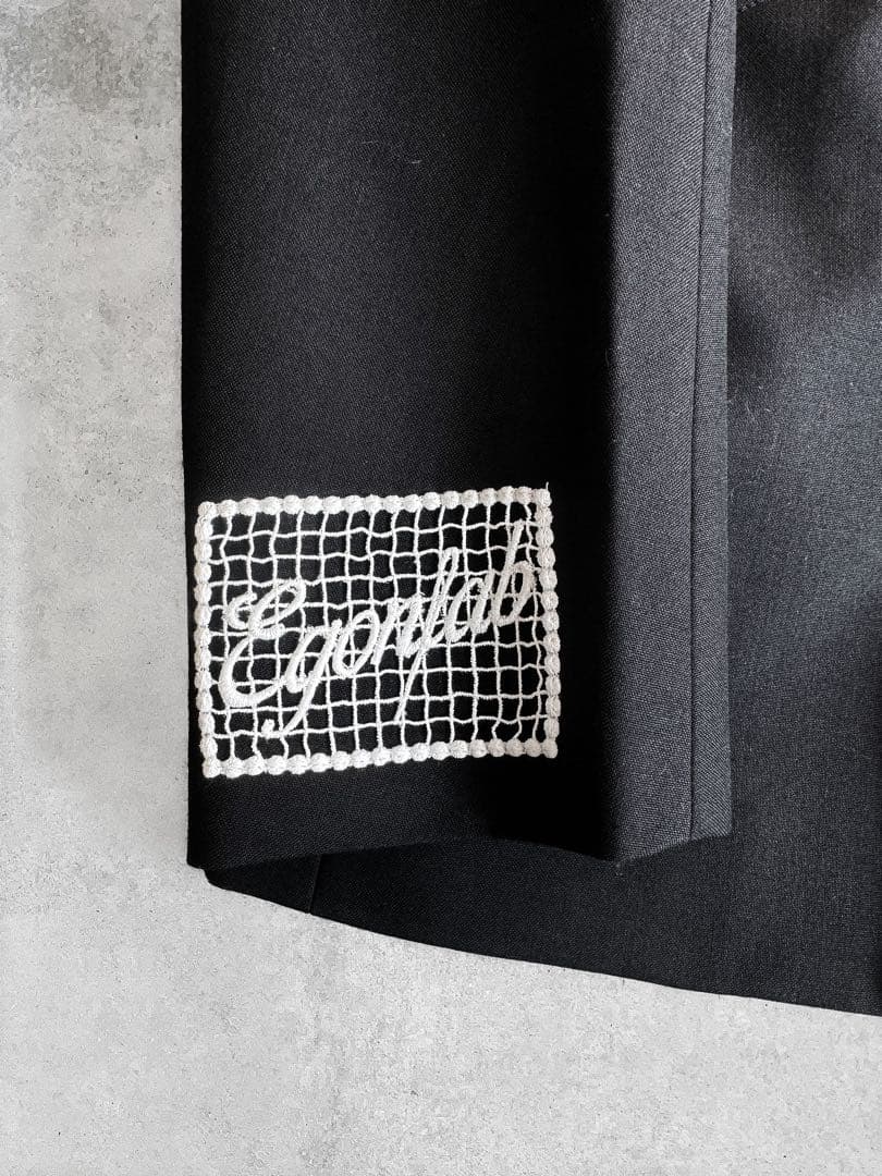 EGONLAB エゴンラボ テーラード ジャケット エゴニック ブラック 48