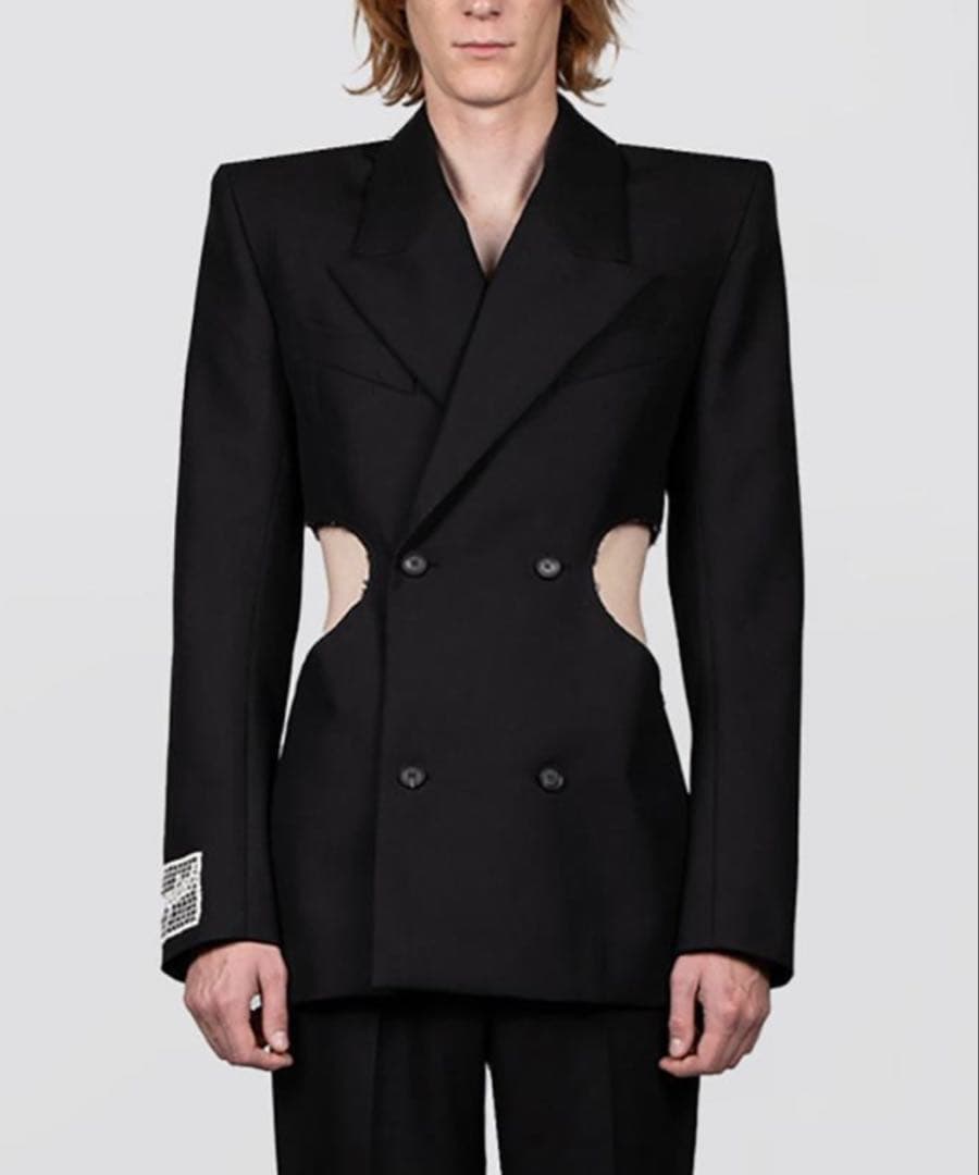 EGONLAB エゴンラボ テーラード ジャケット エゴニック ブラック 48