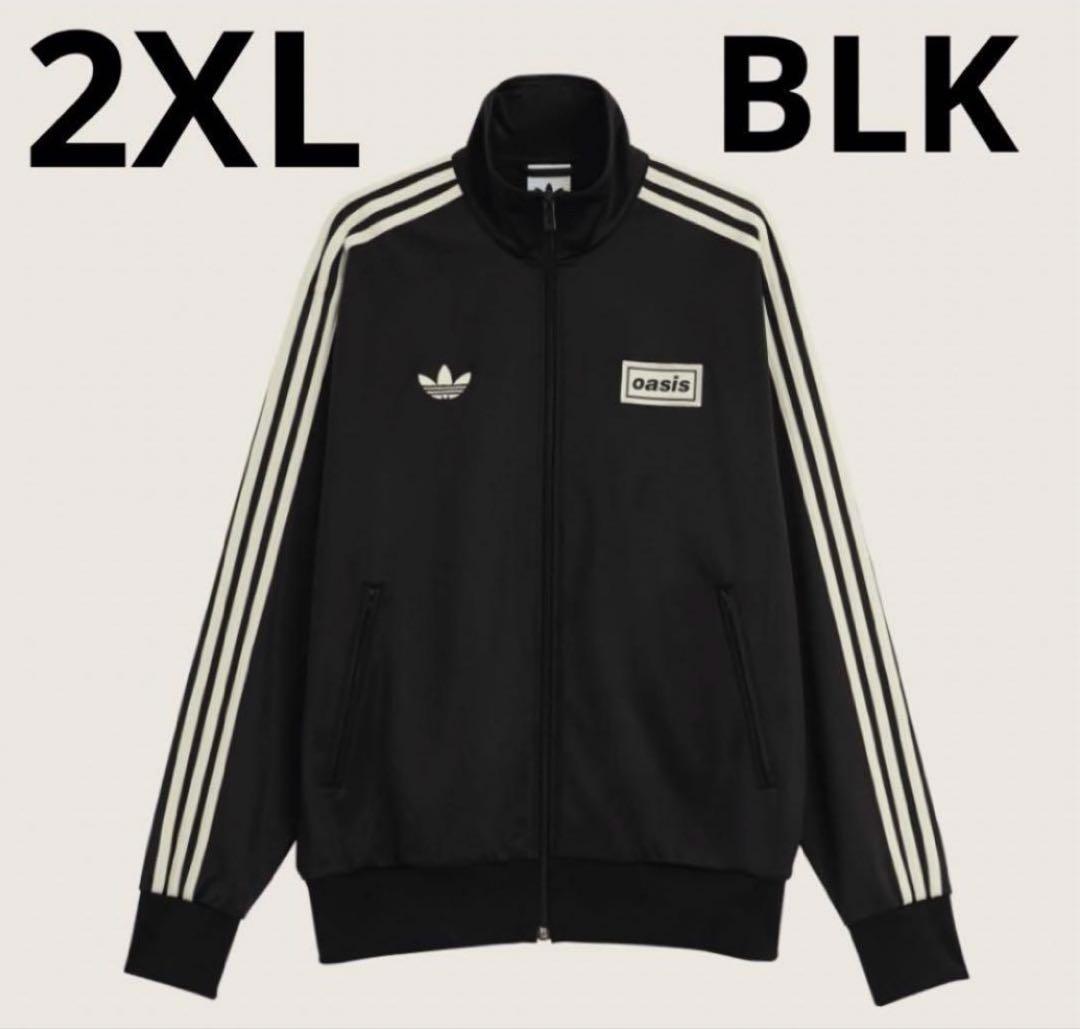 ● 新品 adidas x oasis ファイヤーバード 黒 2XL