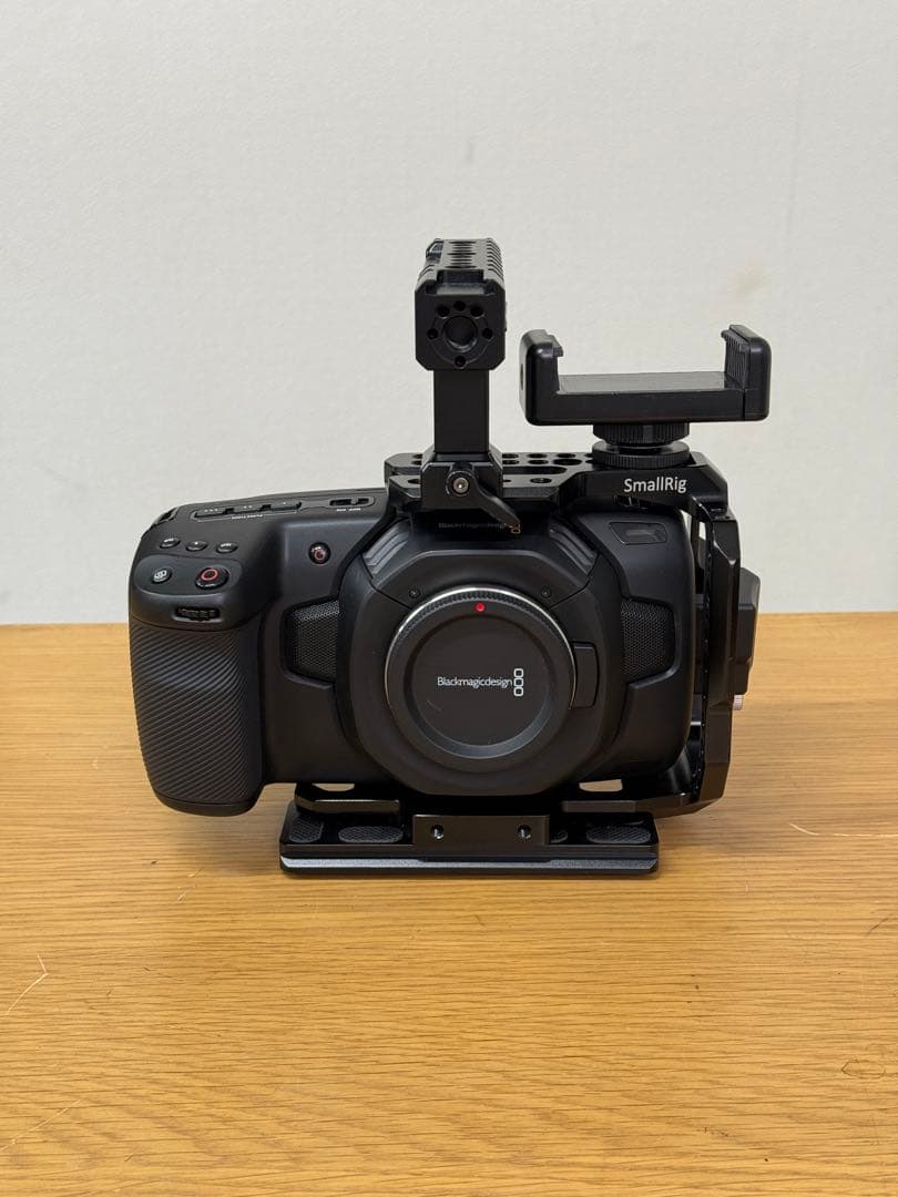 Blackmagic BMPCC4K リグ付き