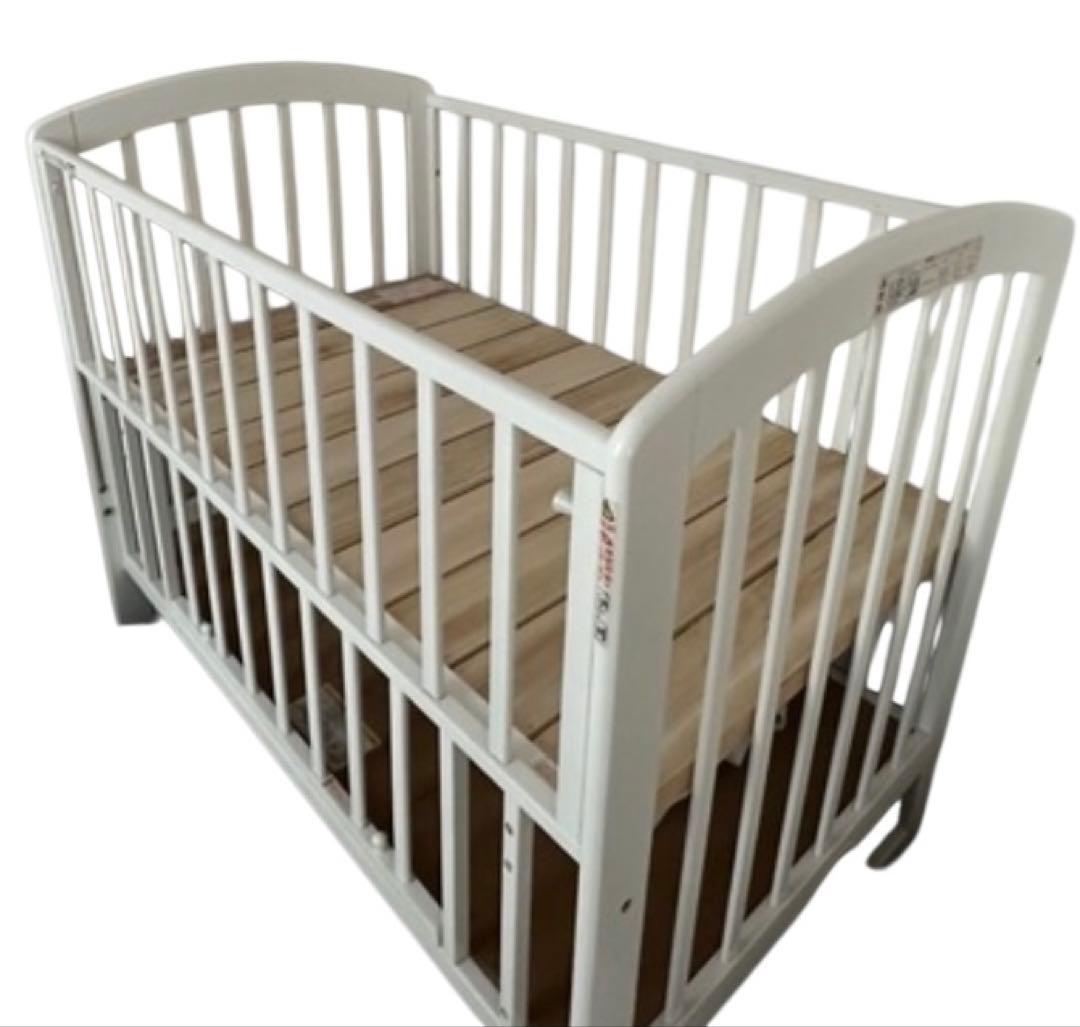う*K様 カトージ ベビーベッド アーチⅡ エクストラ ハイタイプ ホワイト 白