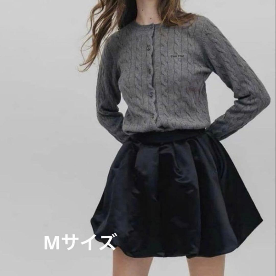 thetoe venice balloon skirt black 即購入可