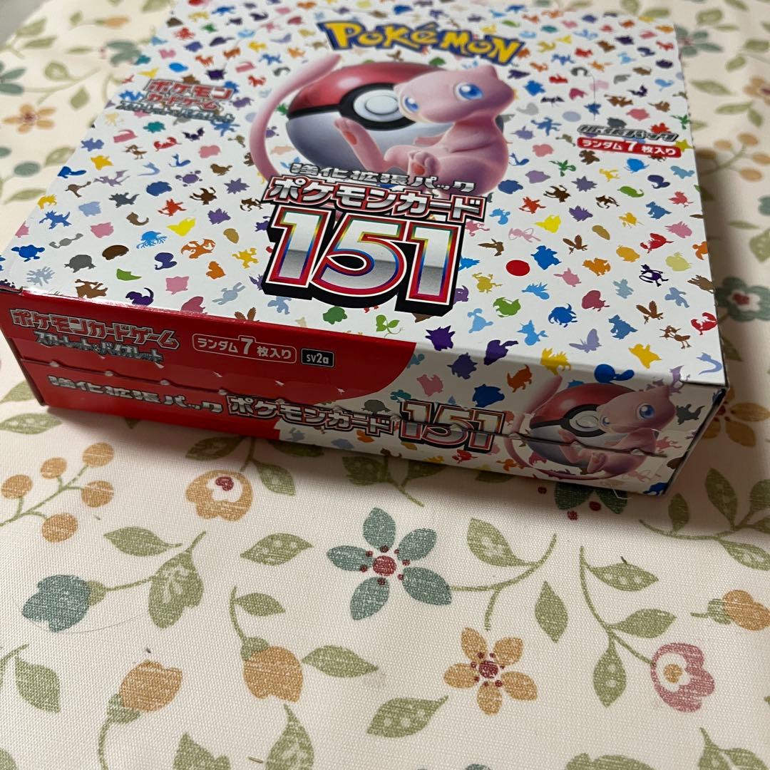 ほ*ぽ様 【ポケモンカード】151 シュリンク無し 1box