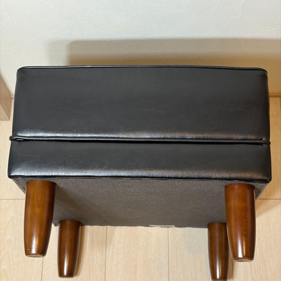 KARIMOKU60 カリモク　オットマン ブラック