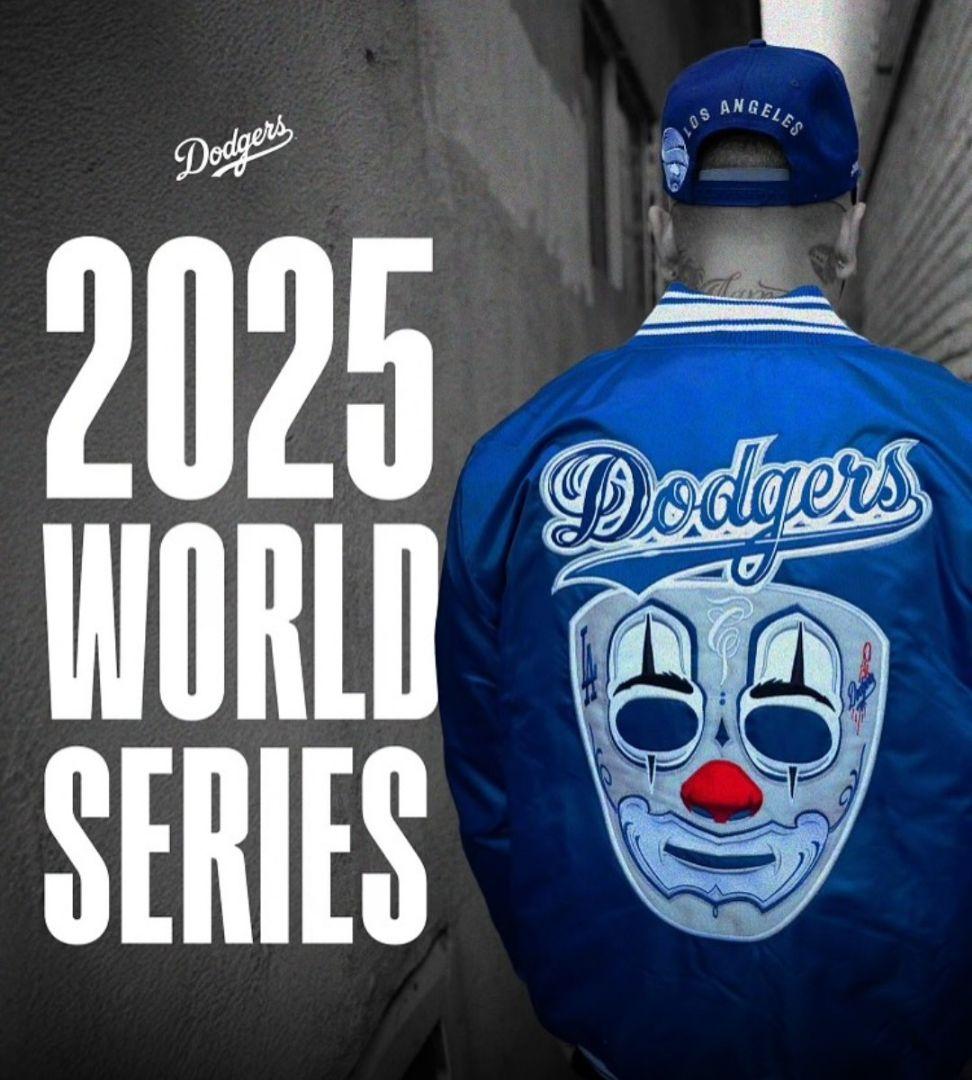 新品未使用　Dodgers Mister.cartoon スタジャン　Sサイズ