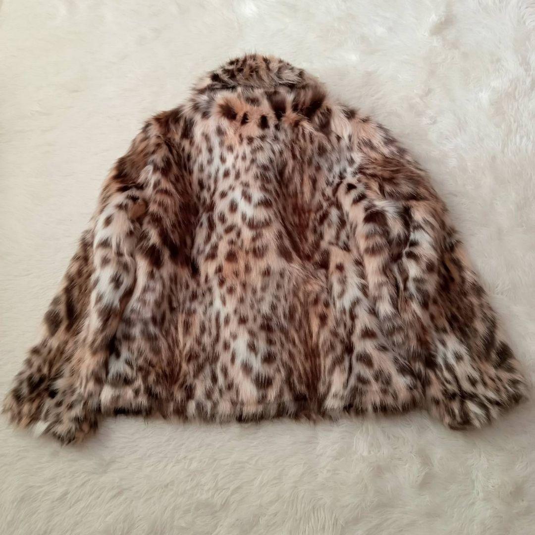 【極美品】ZARA レオパードフェイクファージャケット M　完売品