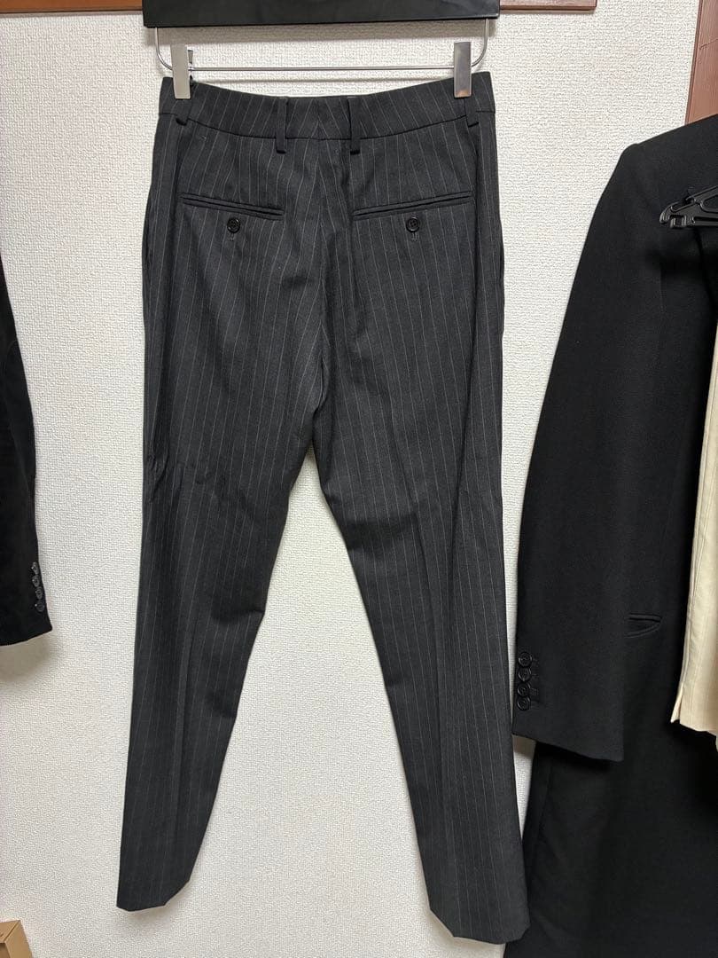 セリーヌ　エディ期　21ss クラシカルストライプスラックス　44