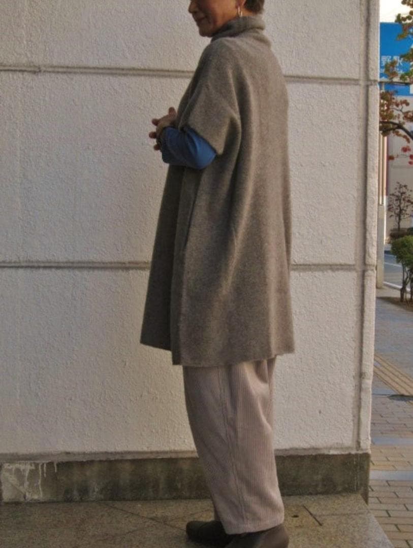 ババグーリ　未使用　ヤクウール　ニットチュニック　ヨーガンレール