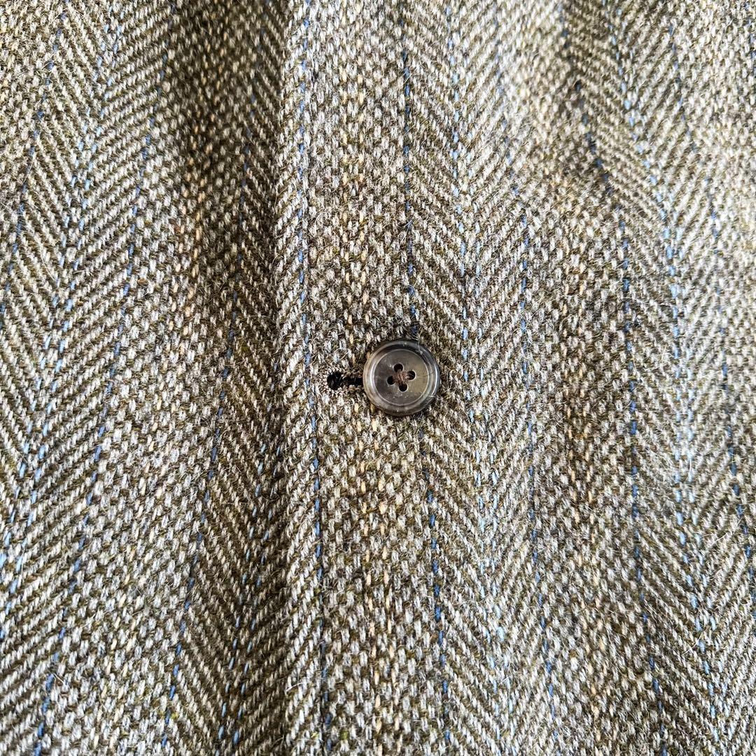 70s J PRESS カシミア モヘア ウール ツイード テーラードジャケット