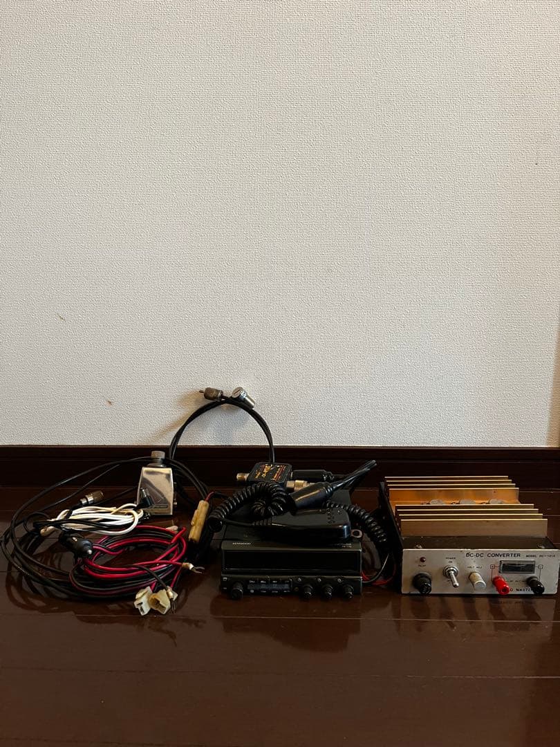 最終日5000円引き❗️KENWOODアマチュア無線TM-742とDCコンバーター