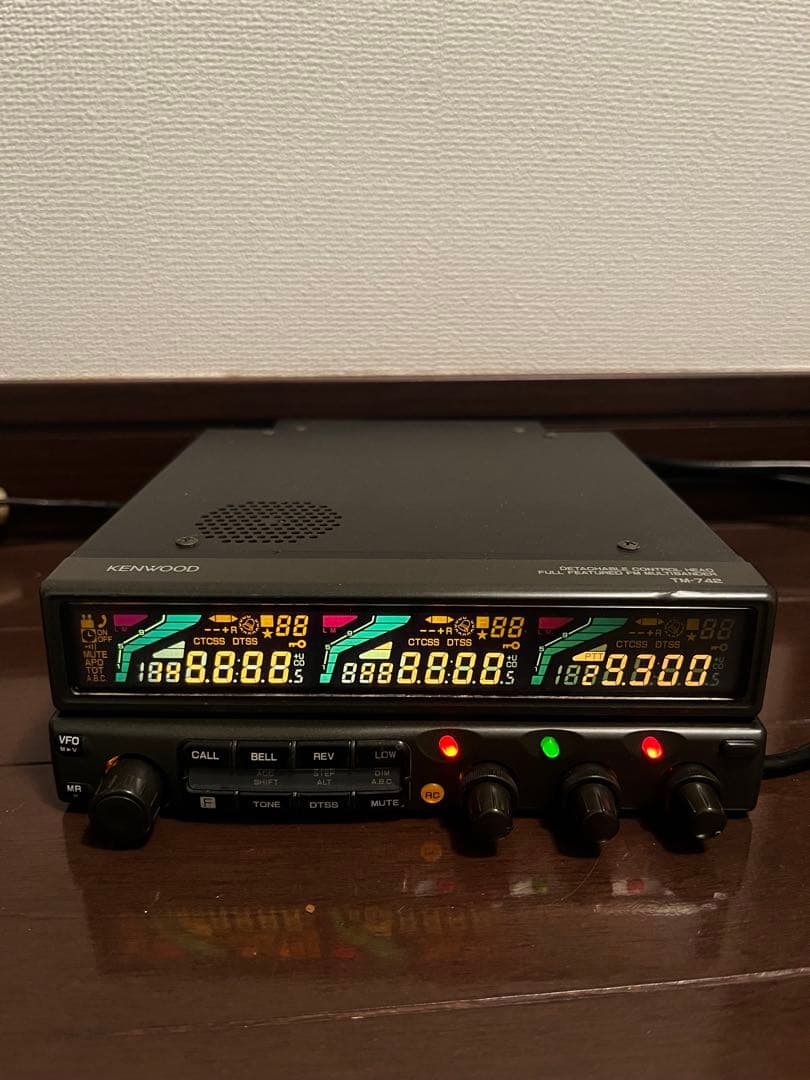 最終日5000円引き❗️KENWOODアマチュア無線TM-742とDCコンバーター