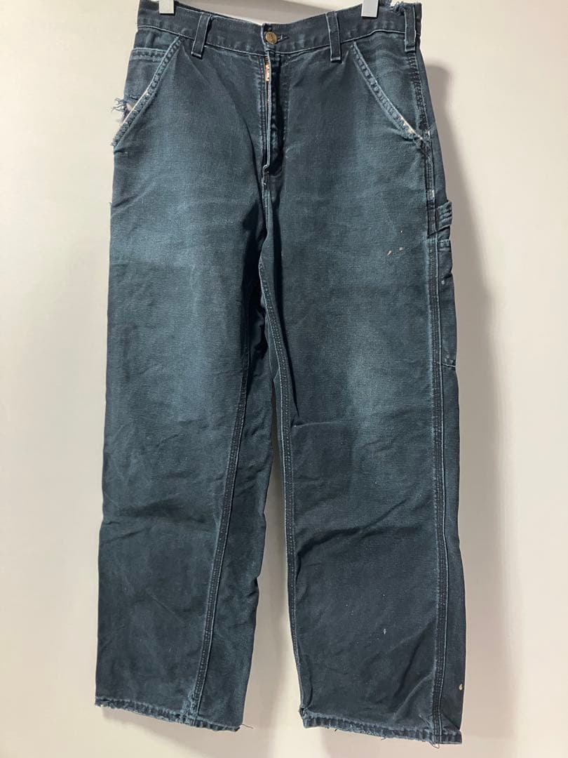 カーハート　ダックペインターパンツ　ブラック　メキシコ製