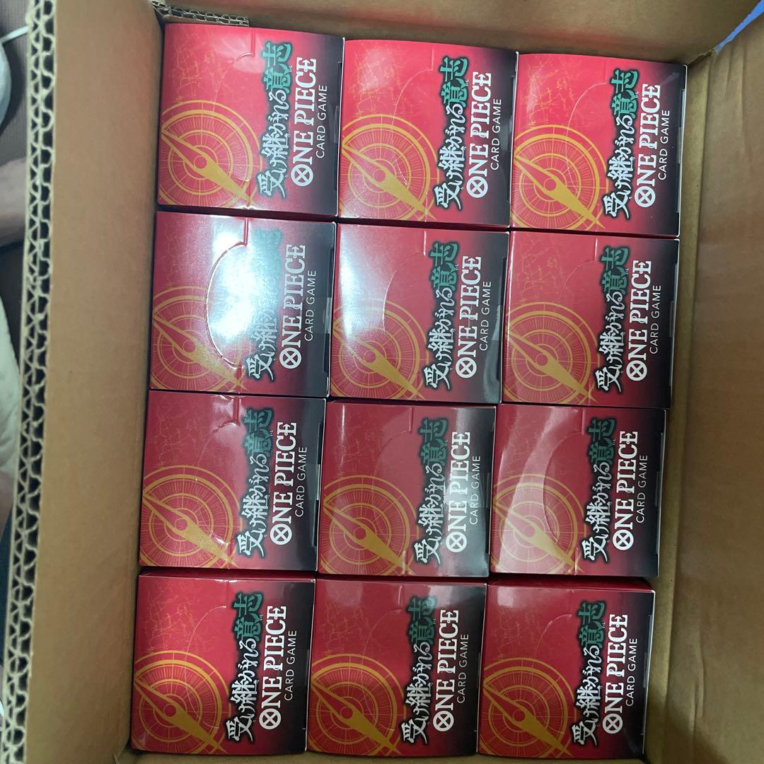 ワンピースカード 受け継がれる意志 1カートン【12BOX】封入率同じ