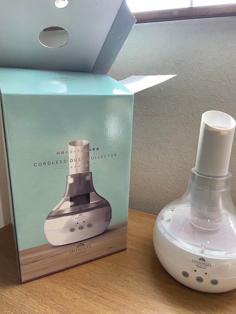 美品 |保證書あり｜コードレス集塵機　シャイニージェル☆　ダストコレクター