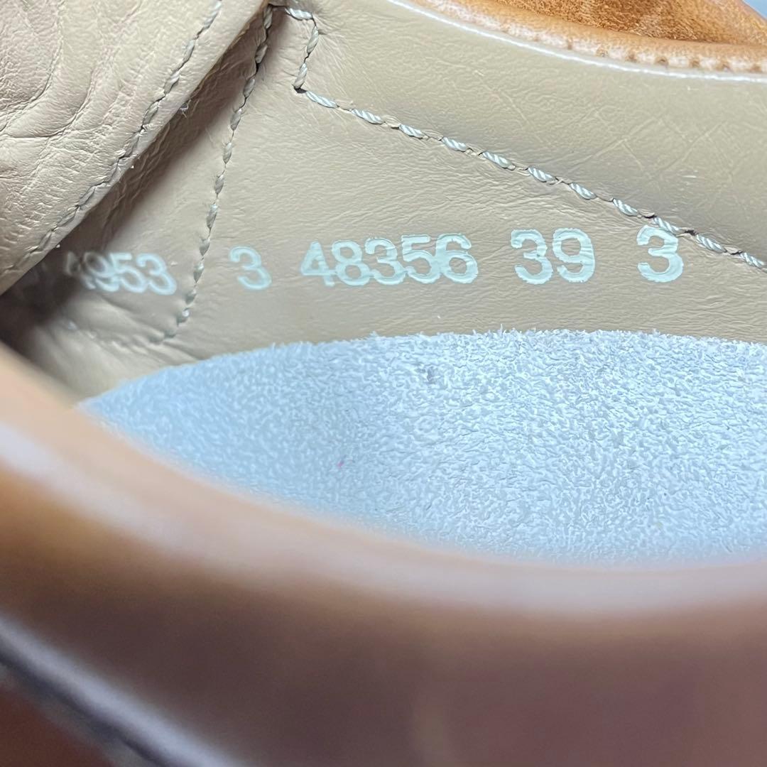 【美品】BIRKENSTOCK レザー　スニーカー　ワラビー　ブラウン　25㎝