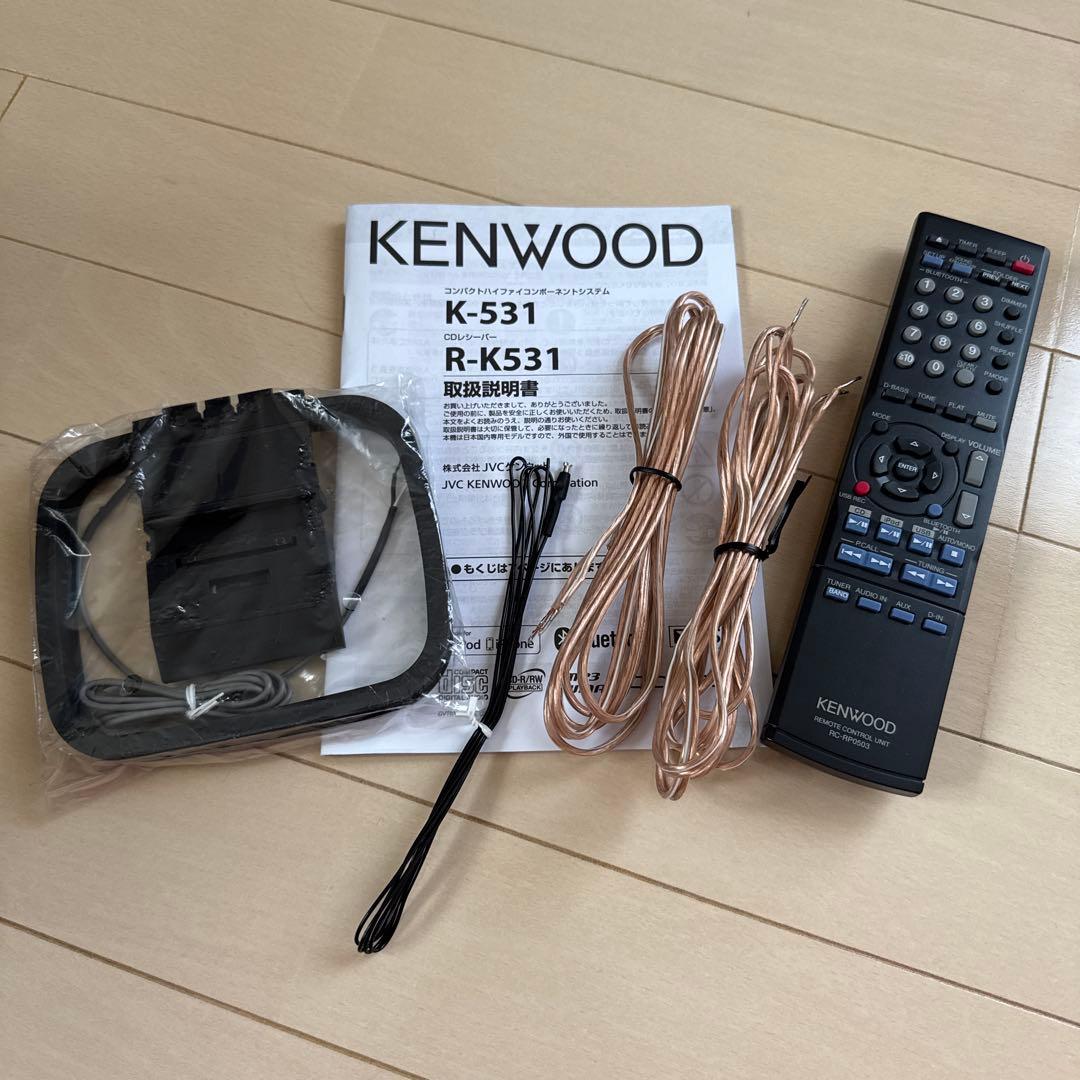 【美品】KENWOOD K-531 シルバー