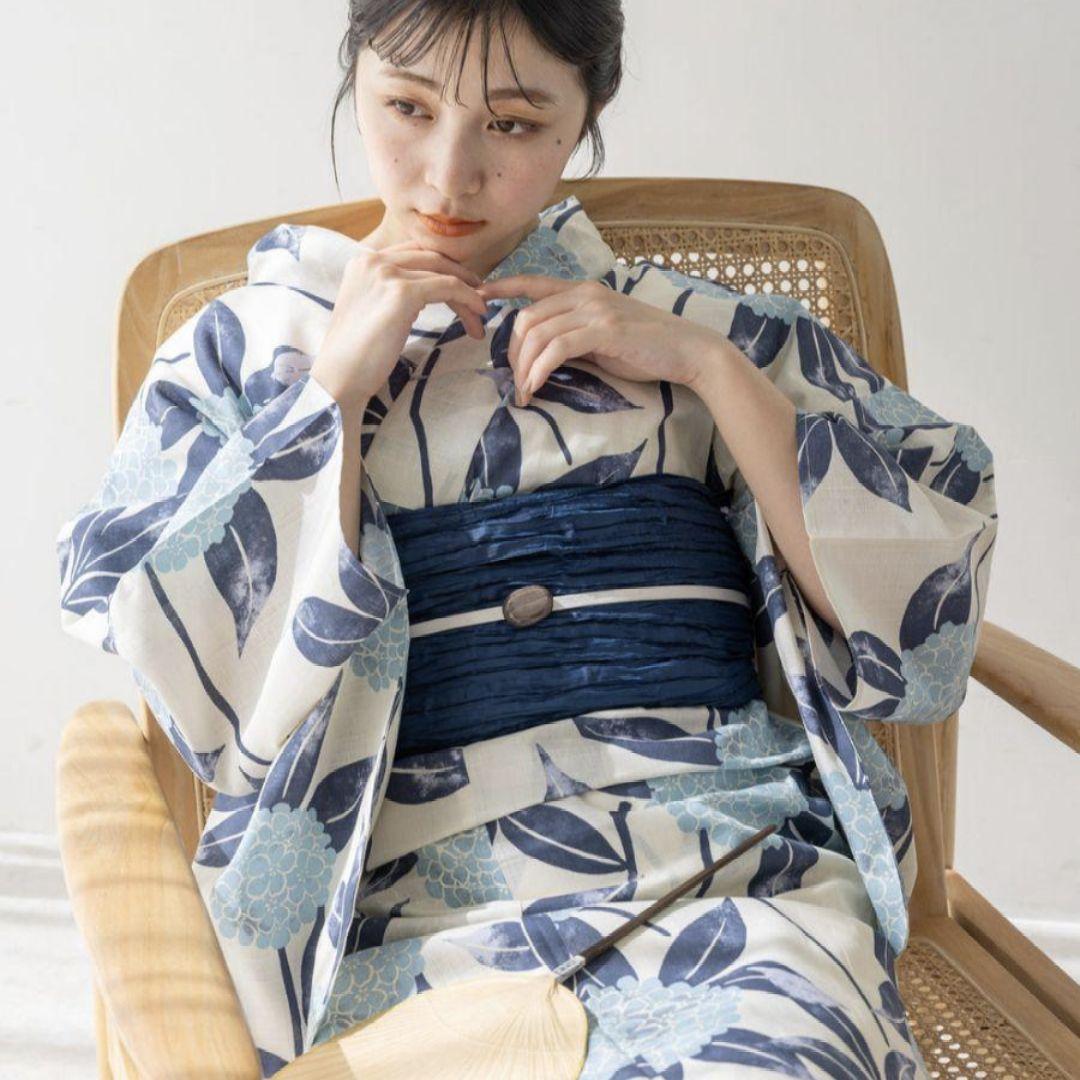 グレース浴衣・帯・下駄・髪飾り セット