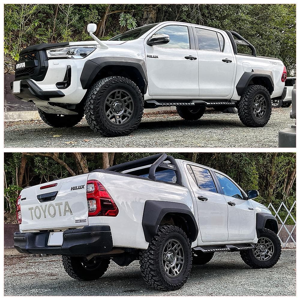 ハイラックス 後期 Zグレード ワイドフェンダー 70mm ニュージーランド風