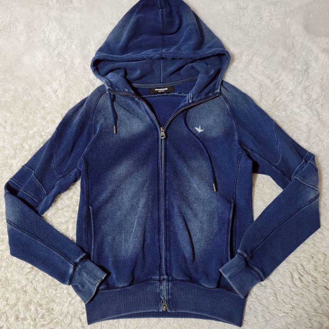 美品✨　ウノピュウ　リラックス　デニムウェア　ストレッチ　セットアップ　L