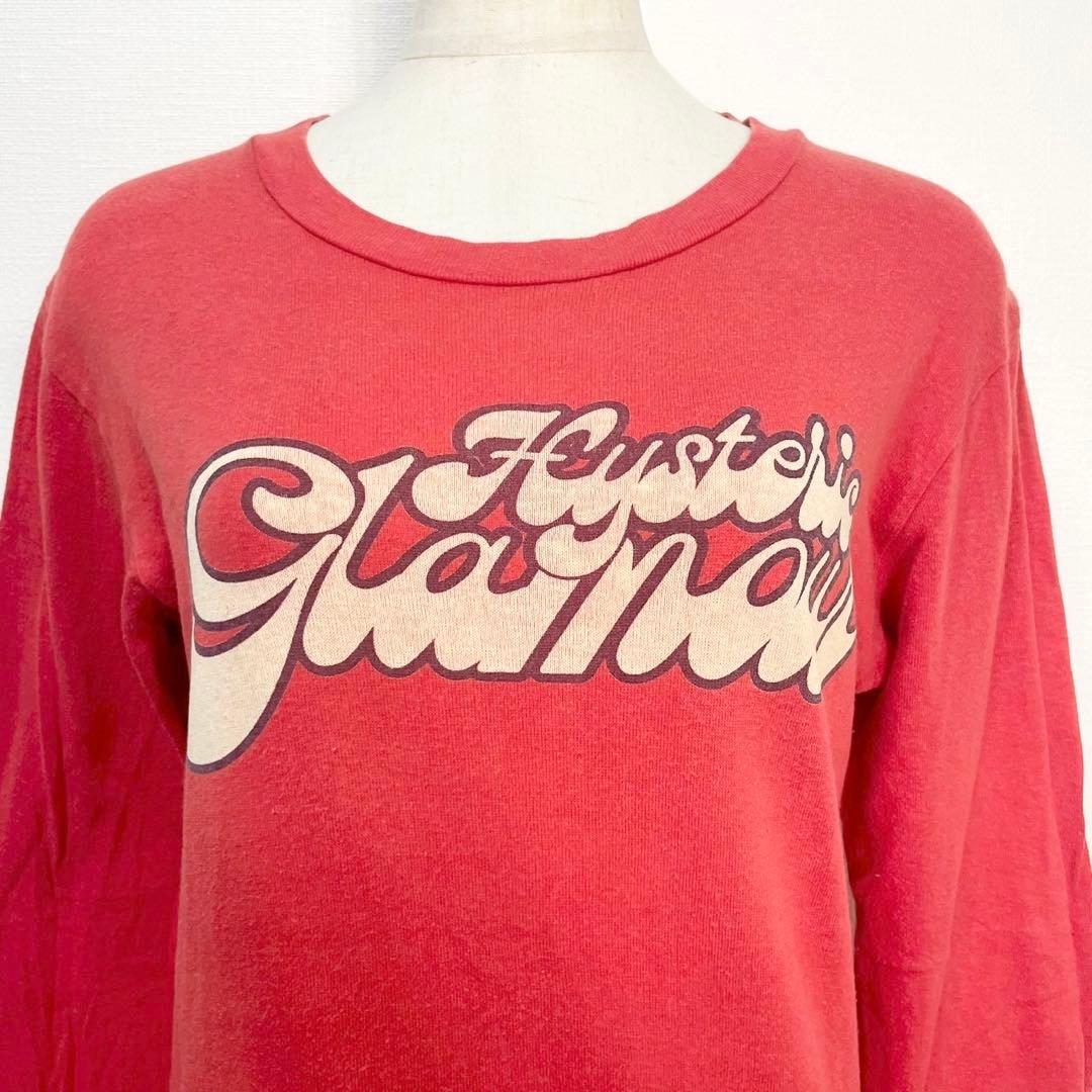 y2k❤️ 00s HYSTERIC GLAMOUR ヒスガール ロゴ ロンT