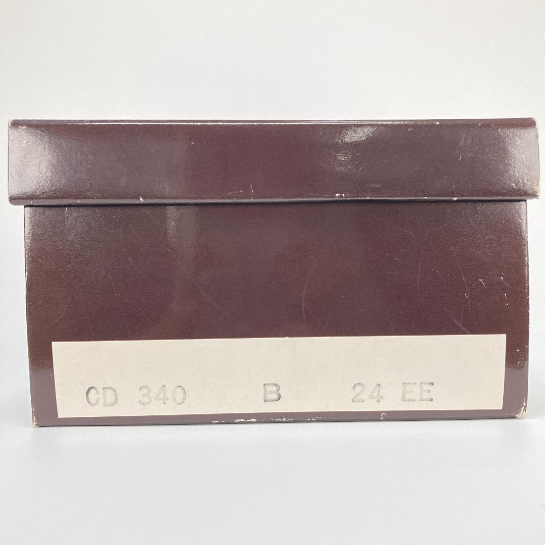 未使用・箱付　クリスチャンディオール　ロゴレザーローファー　本革　黒　38