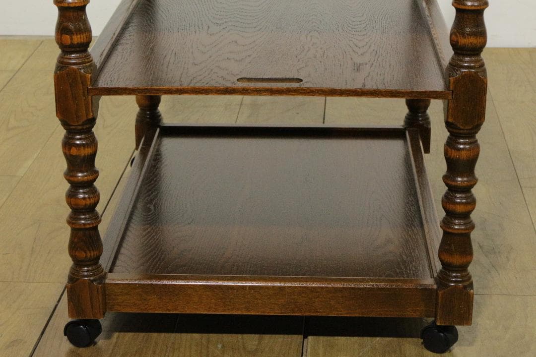 み*こ様 三越★３段ワゴン★木製家具★引き出し★トレー★