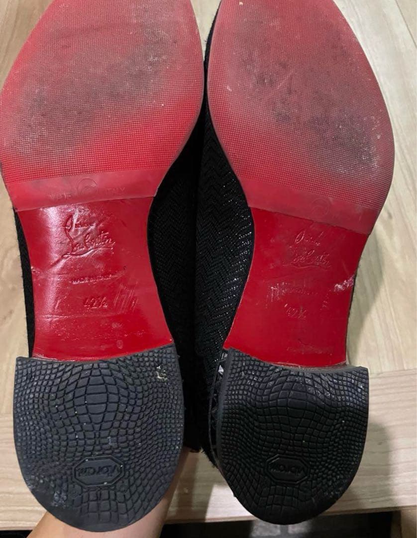 ルブタン ビジネスシューズ ローファー