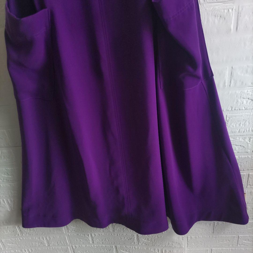 UN3D.　アンスリード　ビッグポケットフレアワンピース ノースリーブ