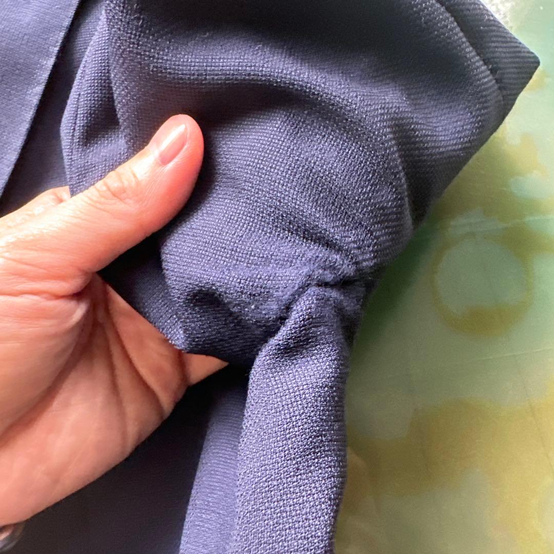 サルトリアパルテノペア　ホップサックネイビージャケット