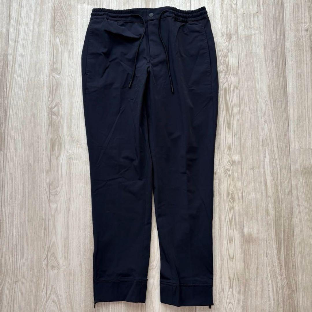 【美品】PT TORINO イージーパンツ ネイビー 46 M ストレッチ 軽量