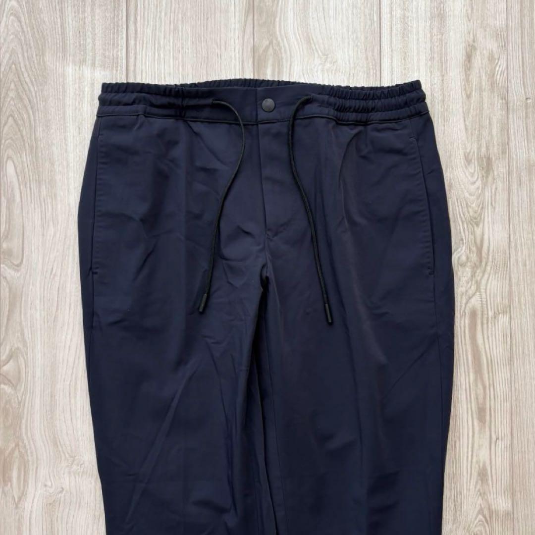 【美品】PT TORINO イージーパンツ ネイビー 46 M ストレッチ 軽量