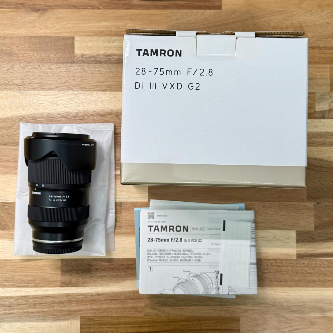 TAMRON 28-75mm F/2.8 Di III VXD G2 SONY用