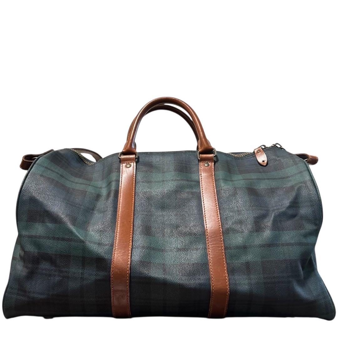 良品◎ ポロラルフローレン 2way 斜めがけ可 ボストンバッグ ショルダー付き