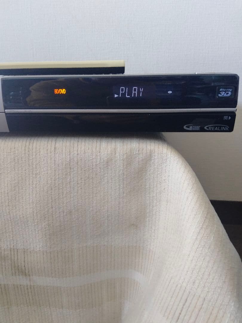 三菱real DVR-BZ350 正常動作品C＋純正リモコン＋Bcasカ―ド