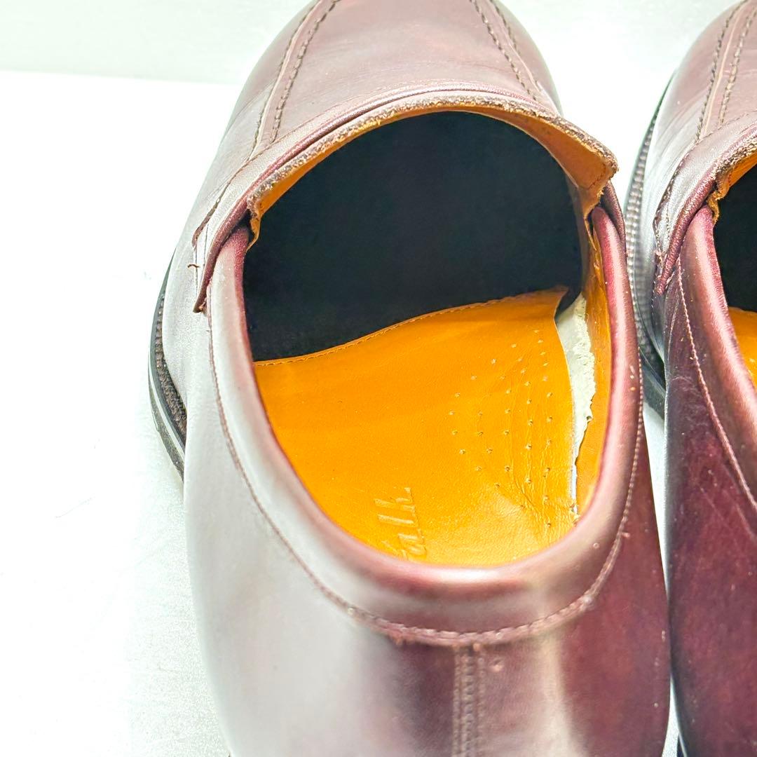 人気モデル ASICS RUNWALK 本革 ローファー 25.5cm