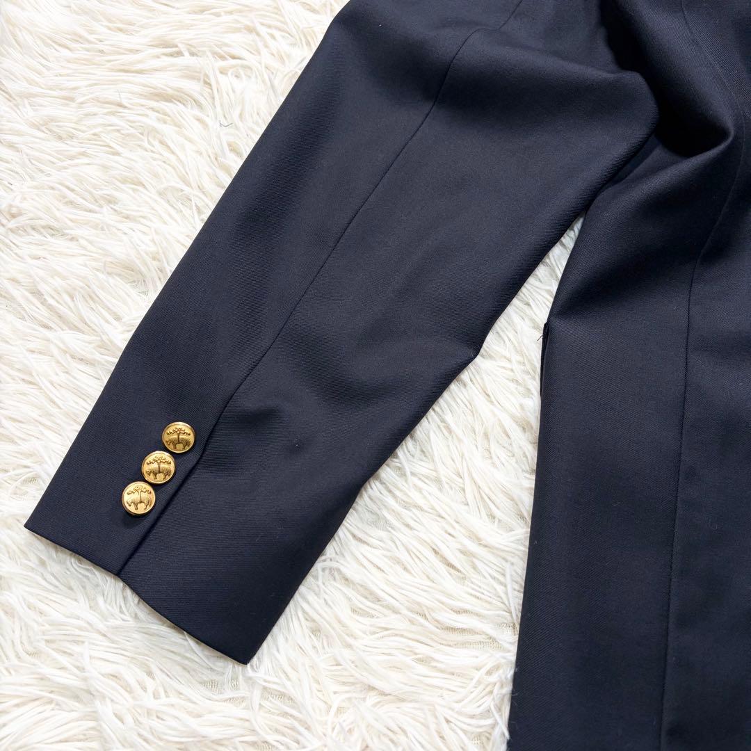 ✨美品✨高級感✨ブルックスブラザーズ×ロロピアーナ　紺ブレ　ブレザー　金ボタン
