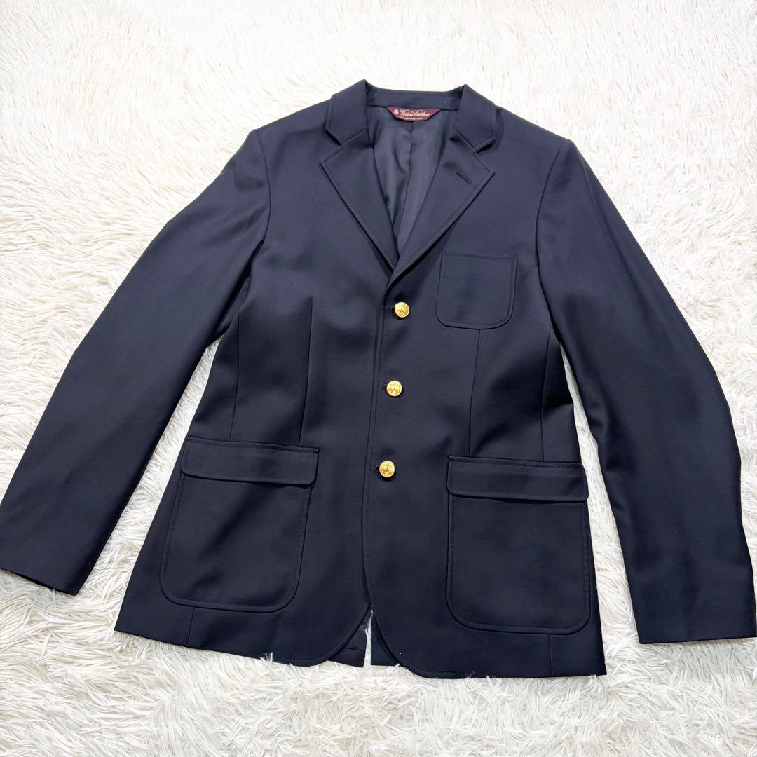 ✨美品✨高級感✨ブルックスブラザーズ×ロロピアーナ　紺ブレ　ブレザー　金ボタン