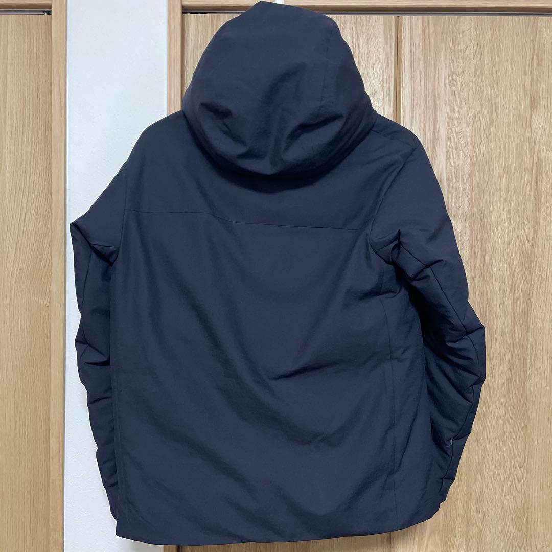 小松マテーレ スウェイ ツイル ダウンジャケット 700FP 撥水機能 ネイビー