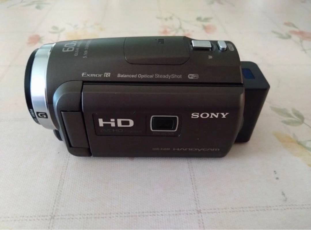 SONY HDR-PJ680プロジェクター機能付き ソニービデオカメラ