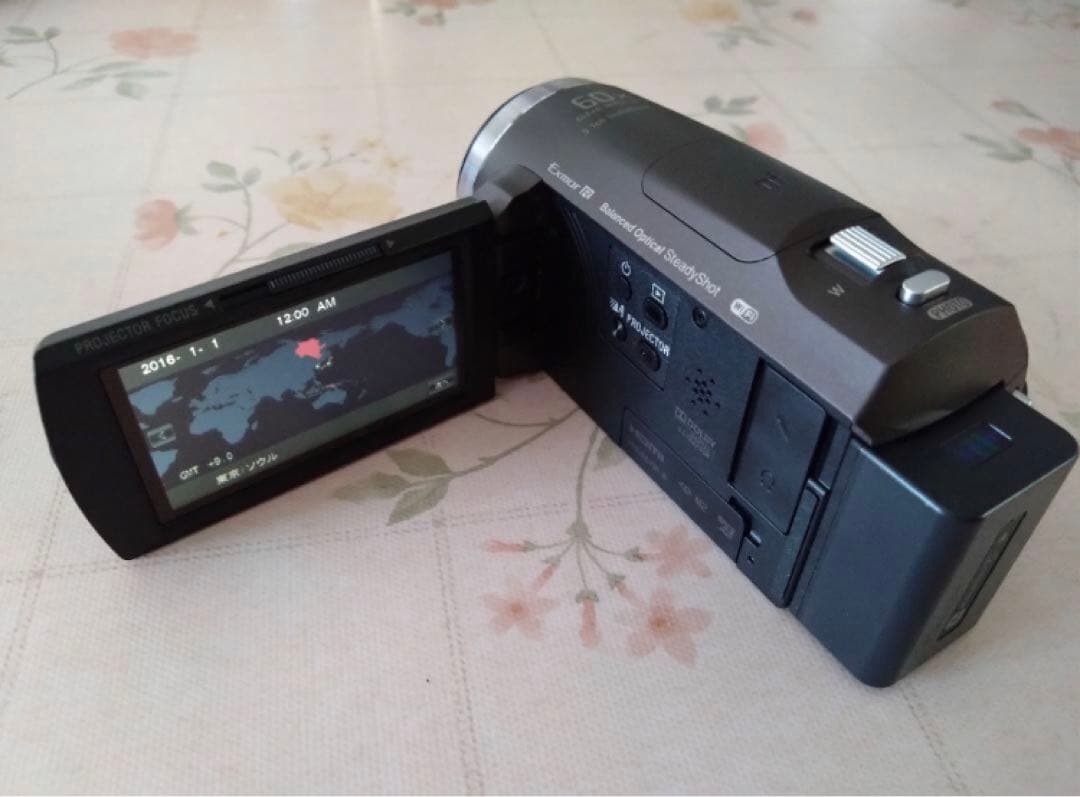 SONY HDR-PJ680プロジェクター機能付き ソニービデオカメラ