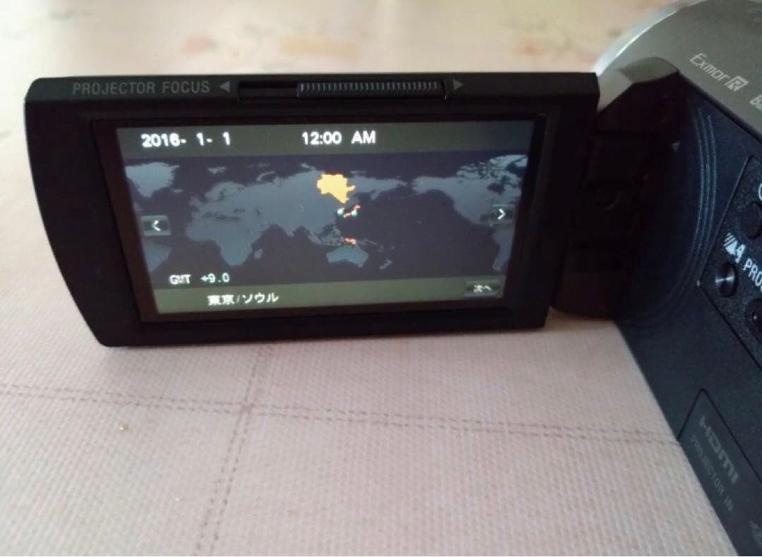 SONY HDR-PJ680プロジェクター機能付き ソニービデオカメラ