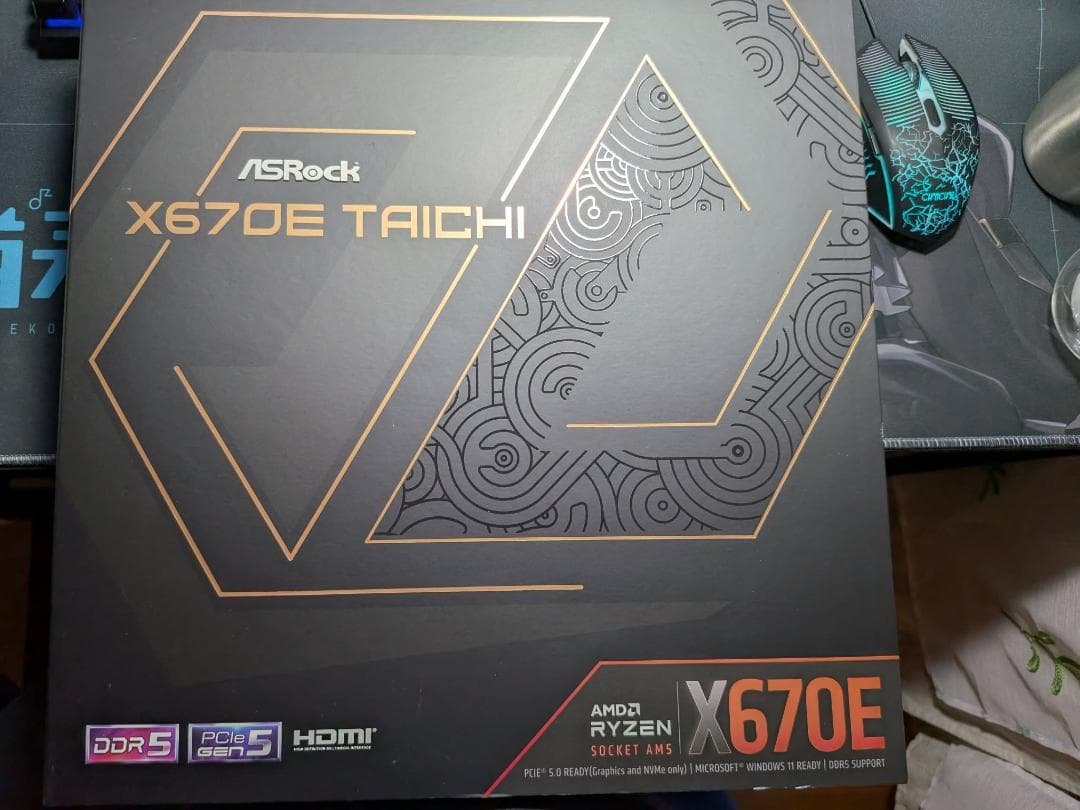 ASRock マザーボード X670E Taichi AMD Ryzen7000