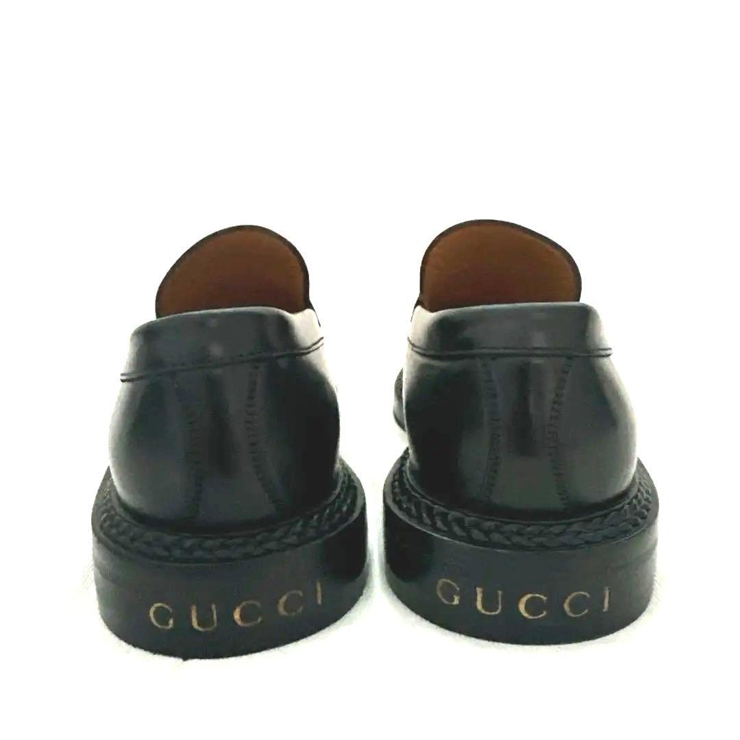 GUCCI グッチ　ローファー　ブラック　25cm