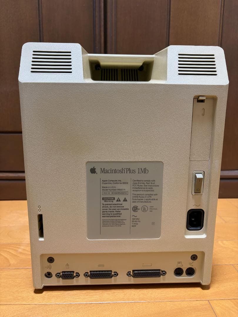 Macデスクトップ Apple Macintosh Plus 1Mb Made in U.S.A.