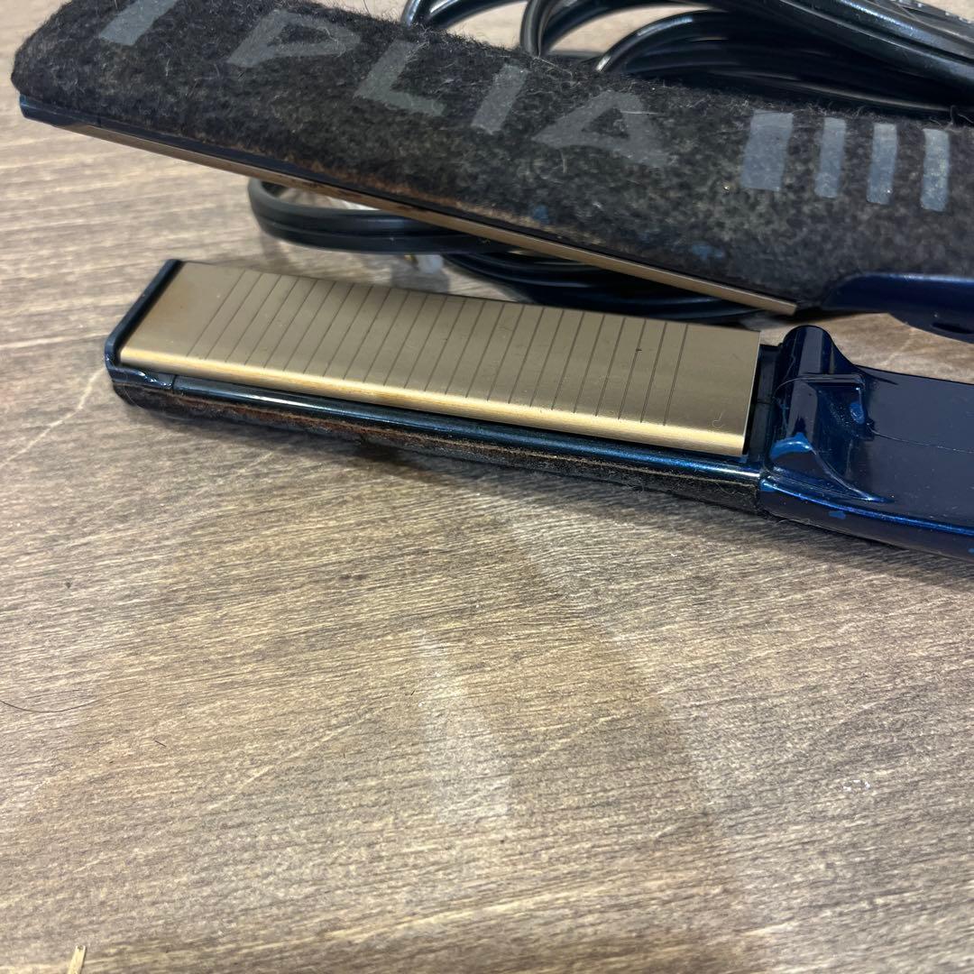 ルベル　PLIA ストレートヘアアイロン ネイビー