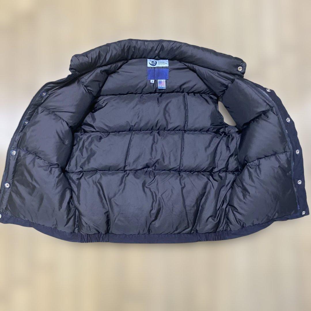T*a様 Crescent Down Works ダウンベストフード付 ネイビー