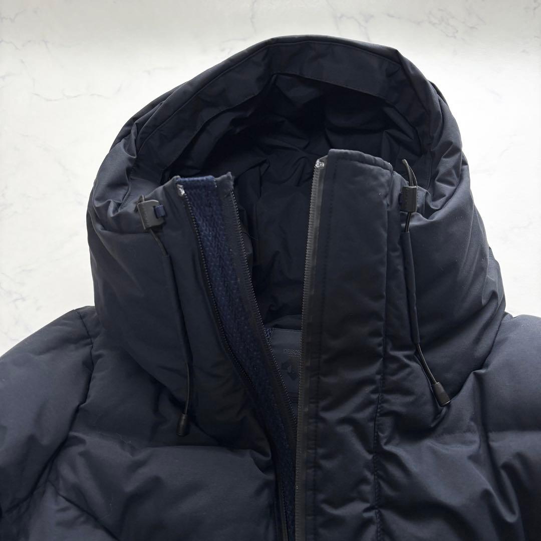 デサントオルテライン VECTOR ダウンジャケット ダークネイビー O